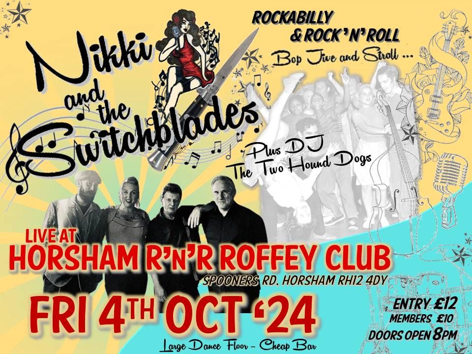 Nikki and the Switchblades live at The Roffey Club, Horsham