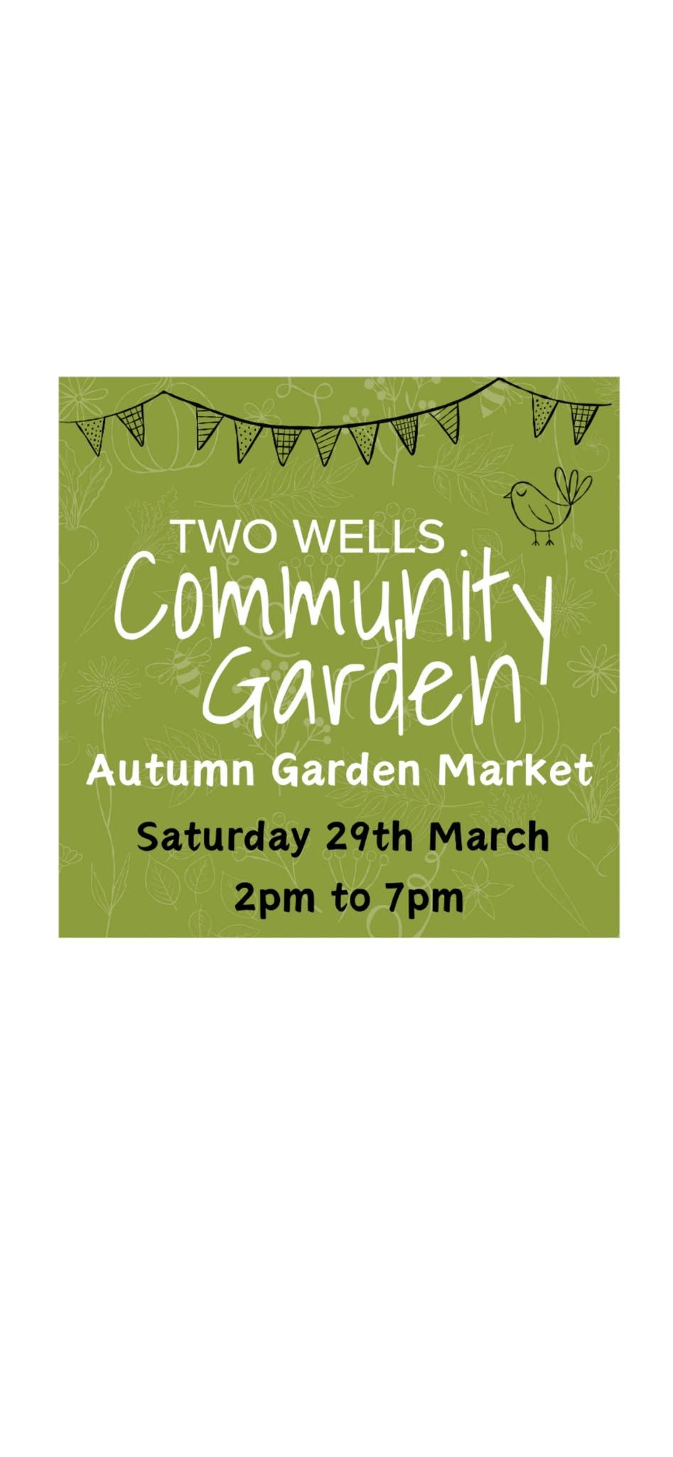 Two Wells Community Garden Autumn Market 2025