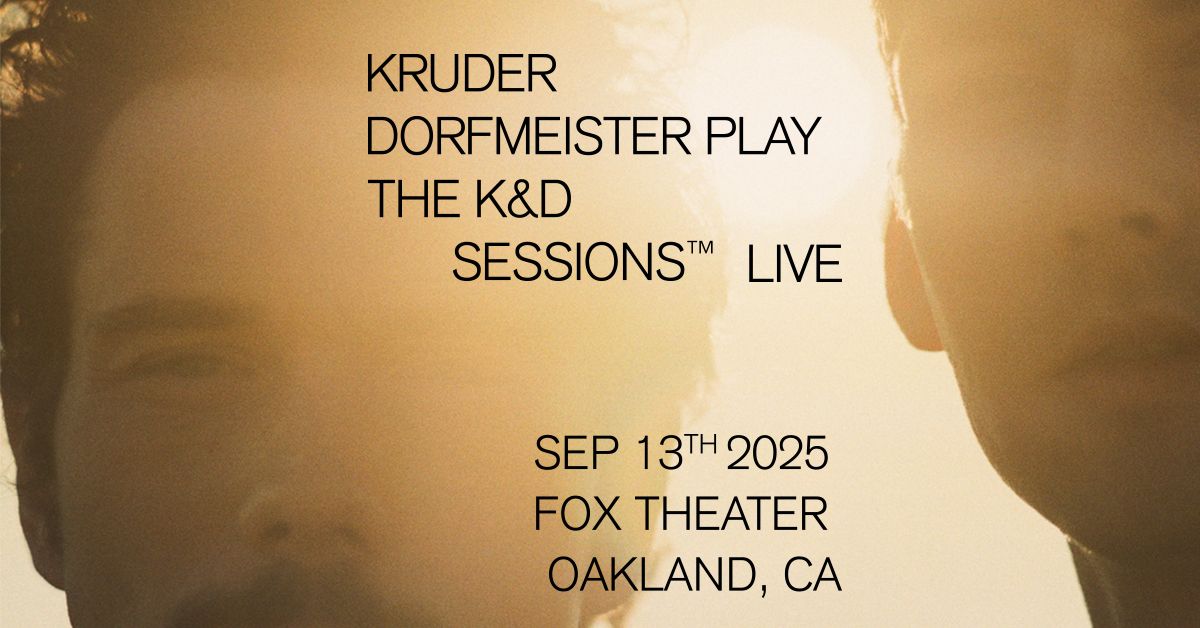 Kruder & Dorfmeister at Fox Theater