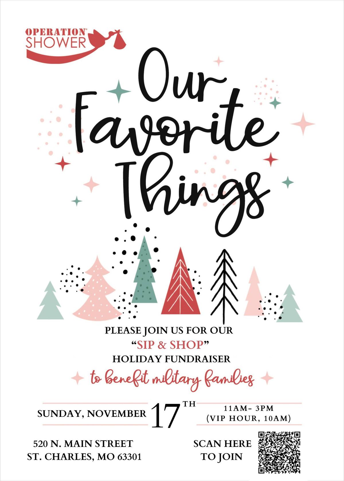 Our Favorite Things Holiday Sip & Shop Market