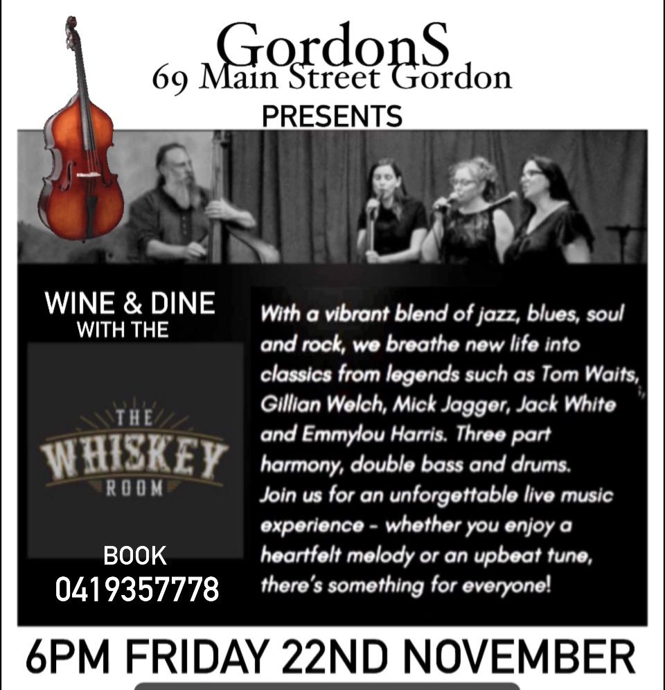 Friday with The Whiskey Room