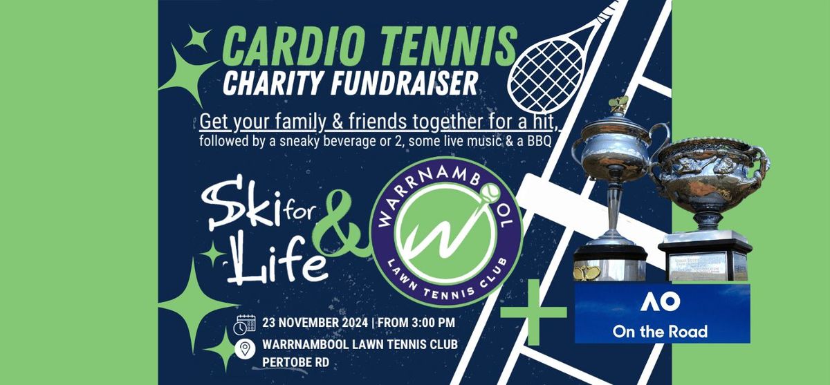 Cardio Tennis Charity Fundraiser - Ski for Life