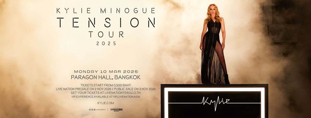 Kylie Minogue: Tension Tour 2025