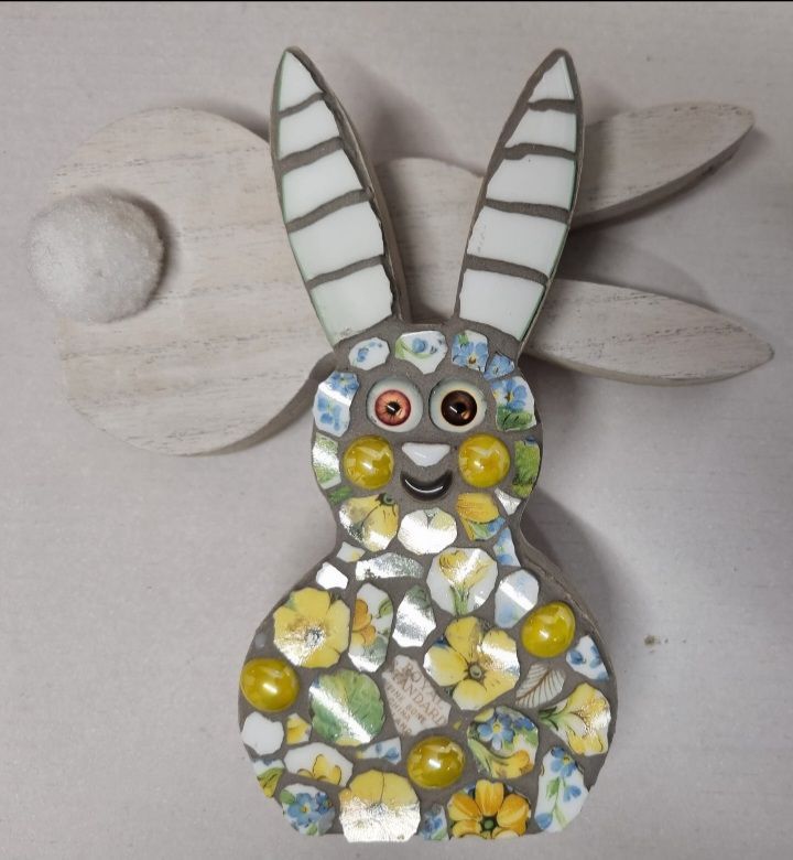 Mosaic Easter Rabbit or Duck Workshop with Sheila Downing \u00a340- per person 