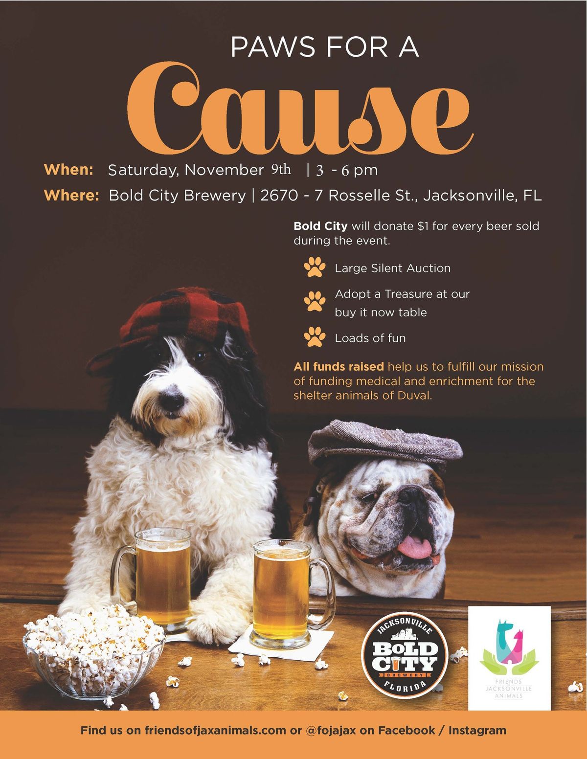 Paws for a Cause Fundraiser