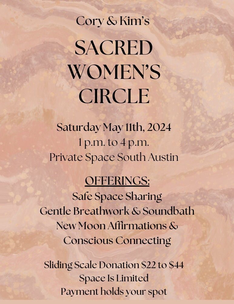 Sacred Womens Circle 