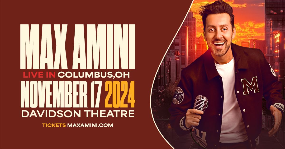 Max Amini Live in Columbus!