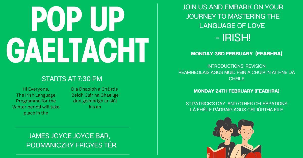 POP UP GAELTACHT