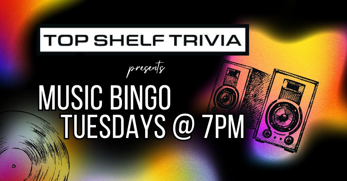 It's Music Bingo Night at Time Out Sports Grill (in Jacksonville, FL)!