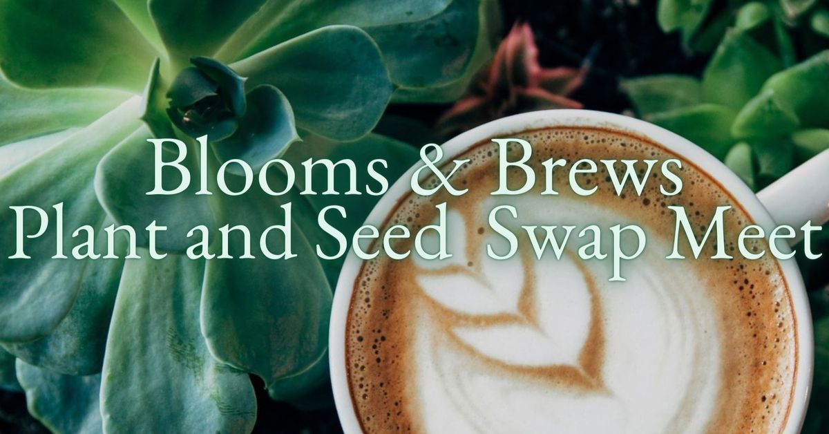 Blooms & Brews, Plant & Seed Swap