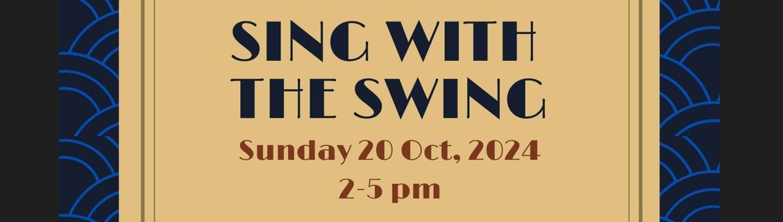 SING WITH THE SWING residency - Book your spot and sing with the band