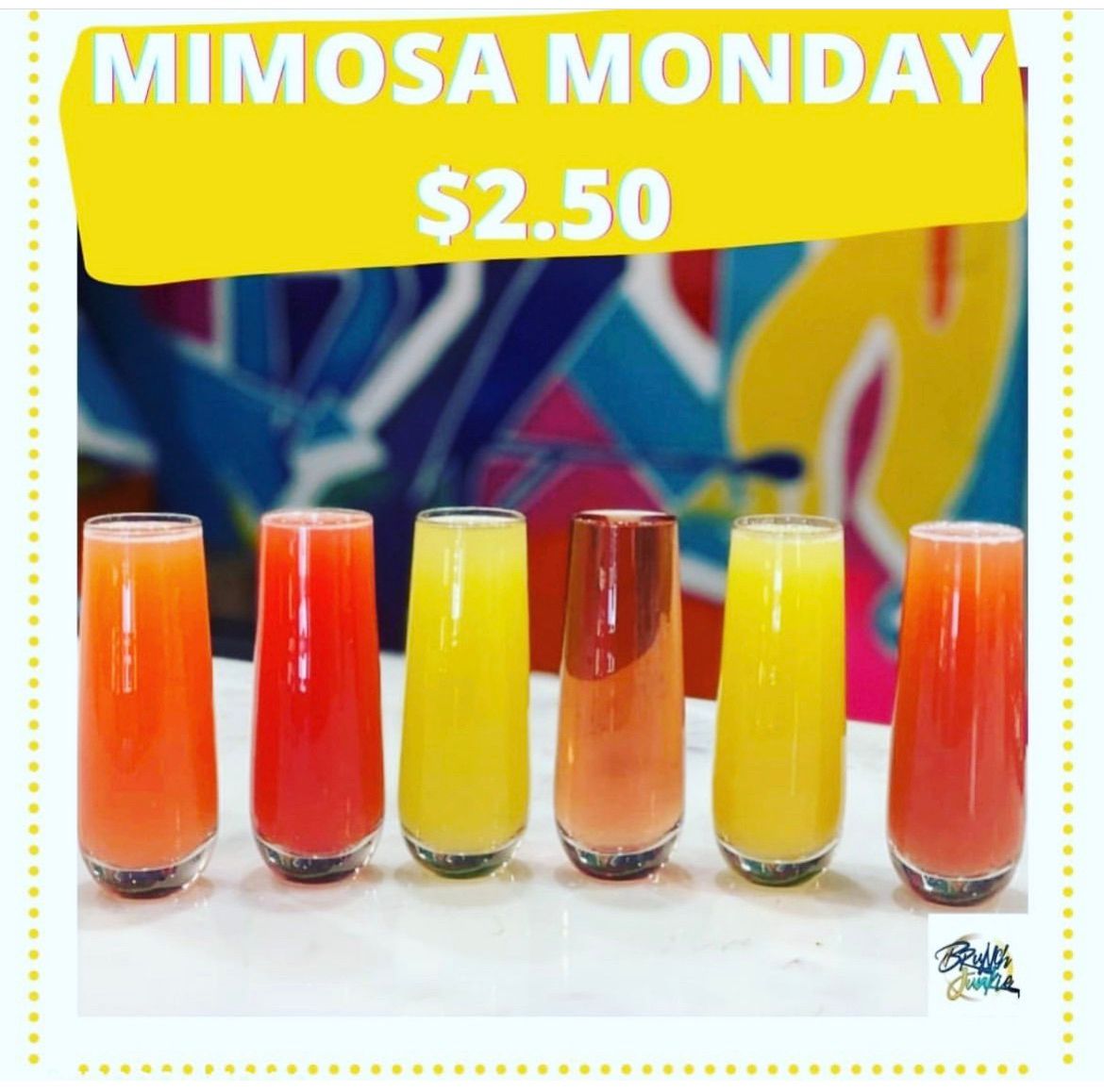 Mimosas Mondays 