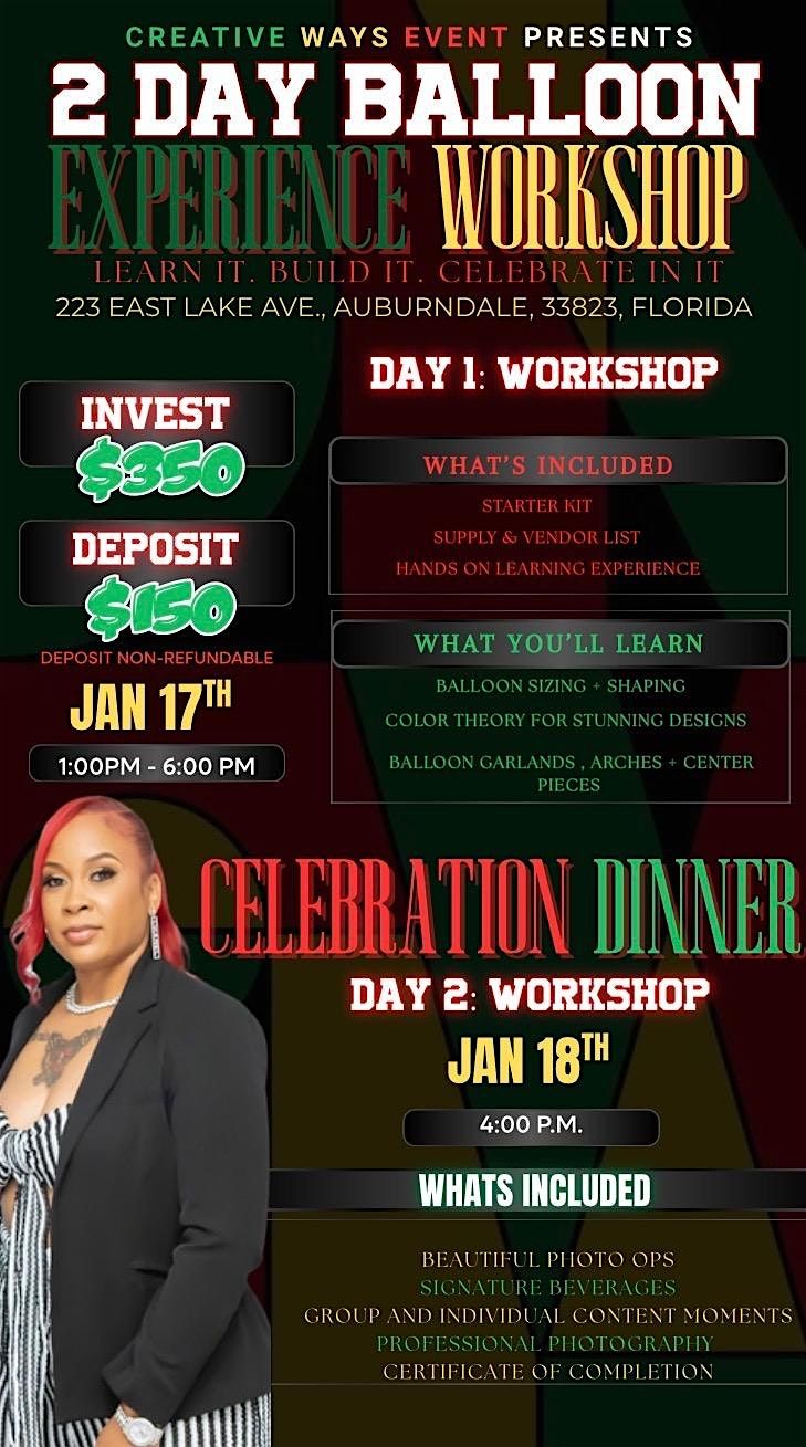 Two Day Balloon Experience workshop