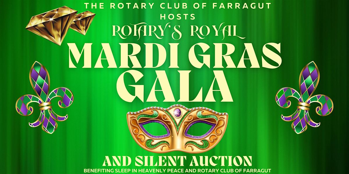 Rotary's Royal Mardi Gras Gala and Silent Auction