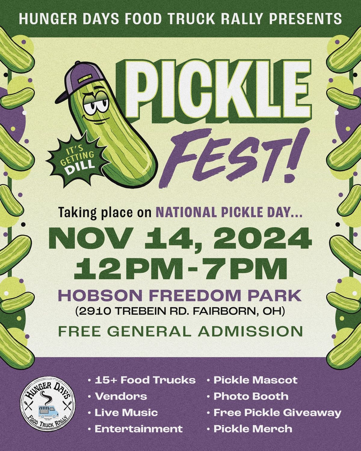 Hunger Days Food Truck Rally: Pickle Fest! 