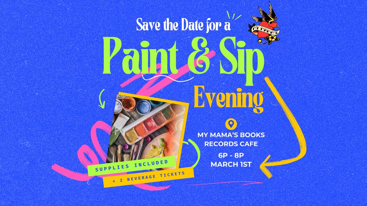 Paint & Sip at My Mama's