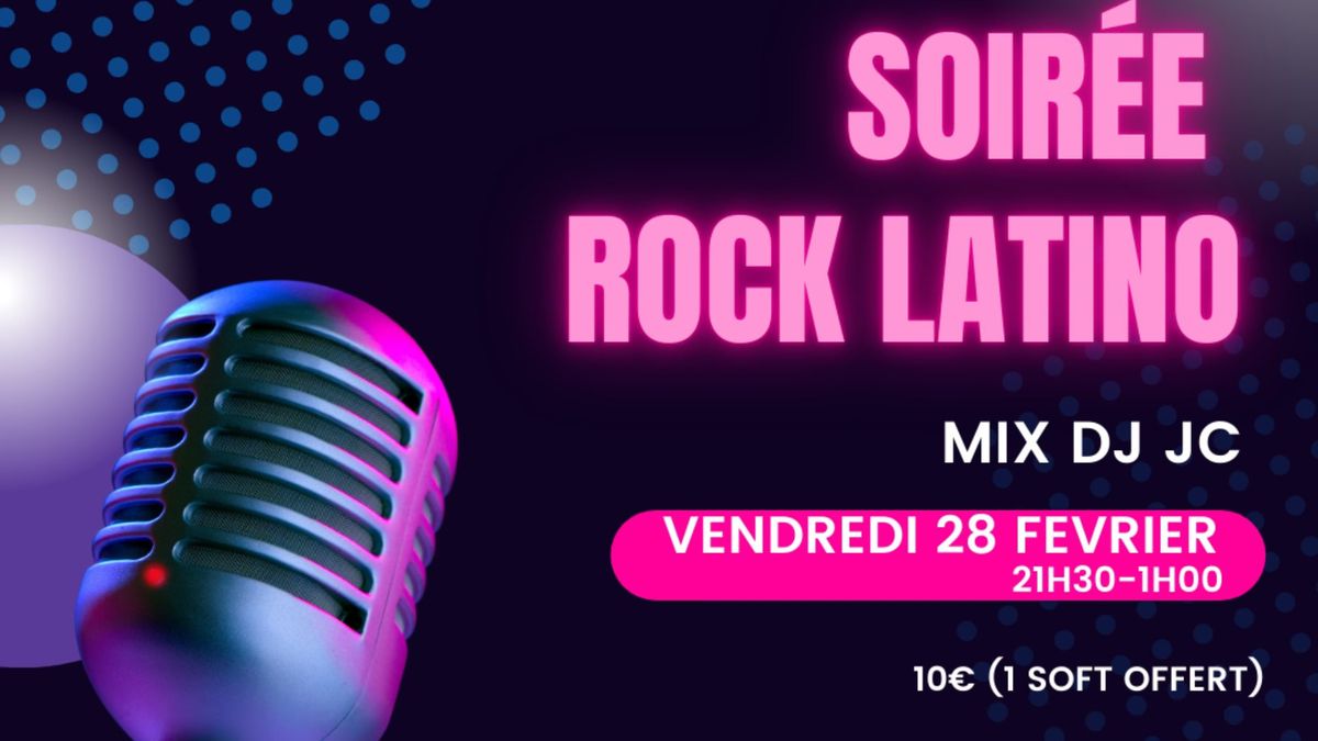 Soir\u00e9e ROCK LATINO \ud83d\udc83\ud83d\udd7a- Mix Dj JC AU 711\ud83c\udfb6