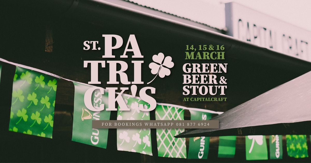 Capital Craft St. Patrick's Weekend Celebration! 