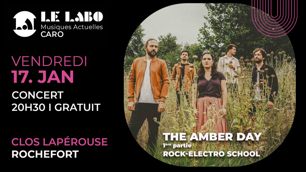 Concert The Amber Day \/ Rock School - gratuit 