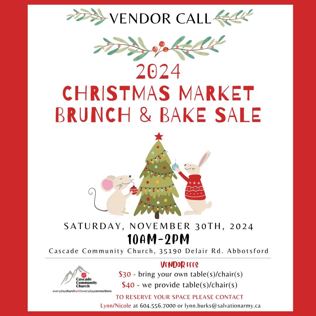 Christmas Market - Brunch & Bake Sale