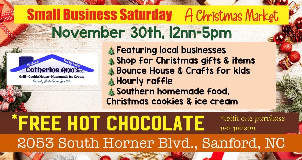 Small Business Saturday- A Christmas Market at Catherine Ann\u2019s