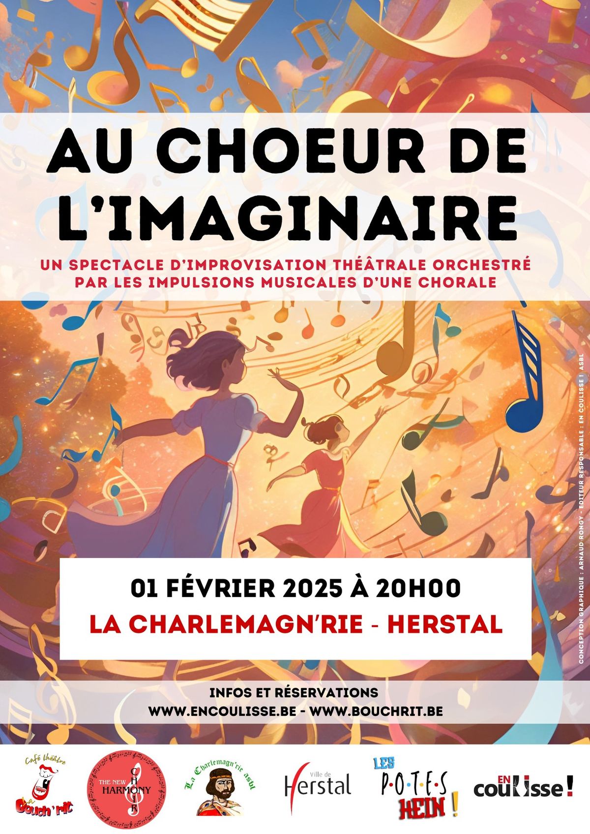 AU CHOEUR DE L'IMAGINAIRE - Spectacle d'improvisation & chorale