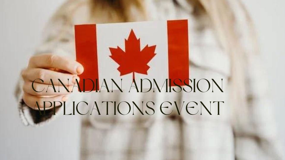 Canadian University Application Event