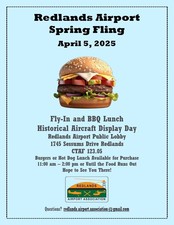 Redlands Airport Association Spring Fling