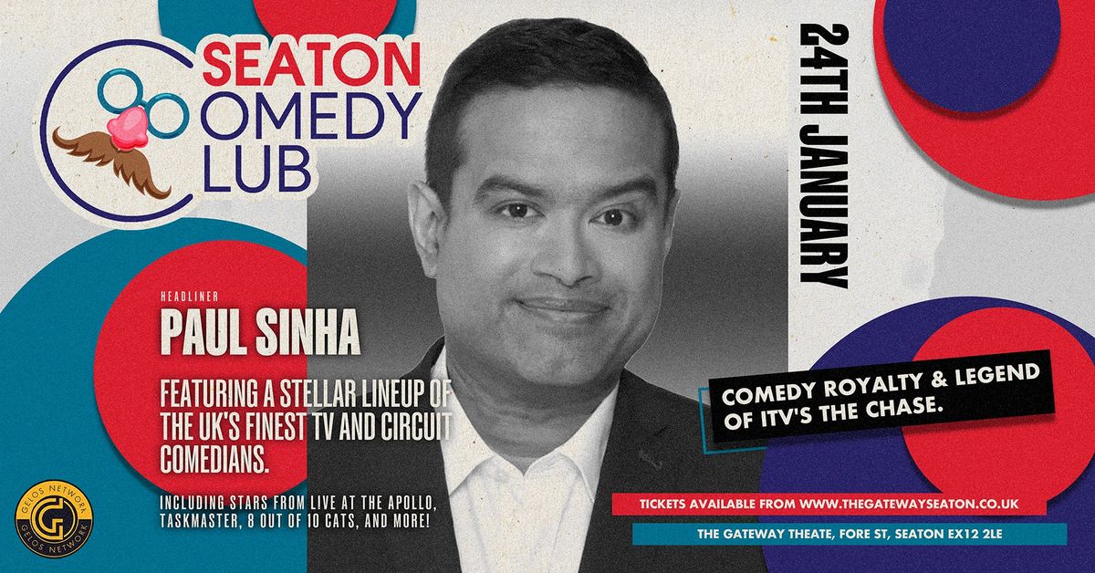 Paul Sinha | Seaton Comedy Club - 24-01-25