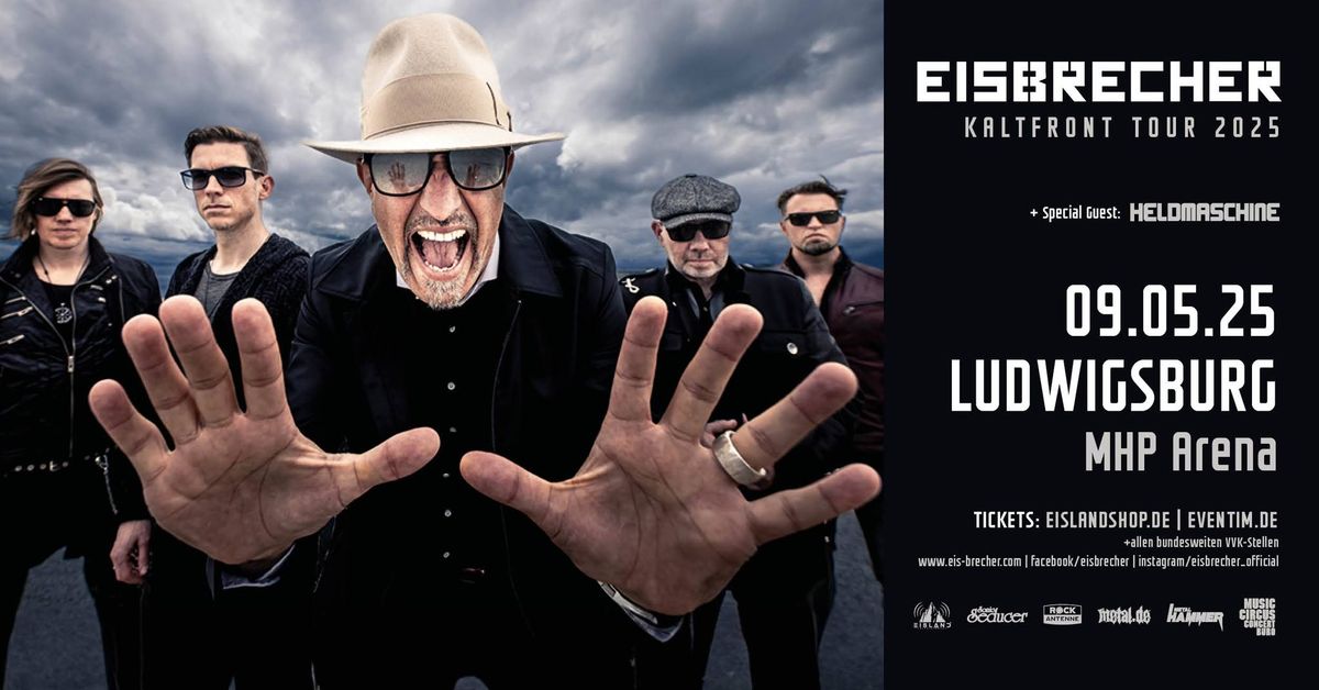 EISBRECHER \u2013 KALTFRONT TOUR 2025 \u2013 LUDWIGSBURG