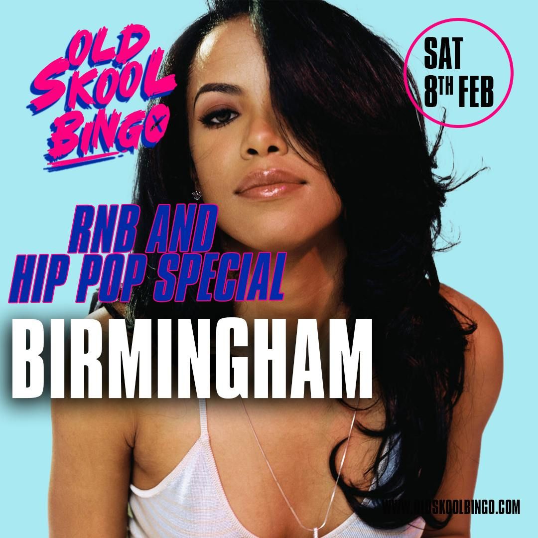 Old Skool Bingo Rnb &amp; Hip Hop Special Birmingam