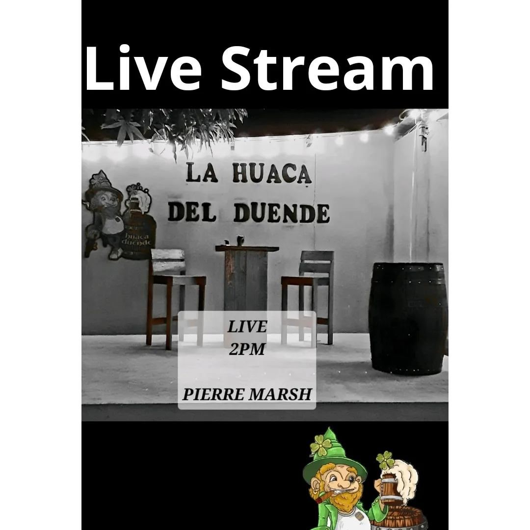 Pierre Marsh world inviting Live stream