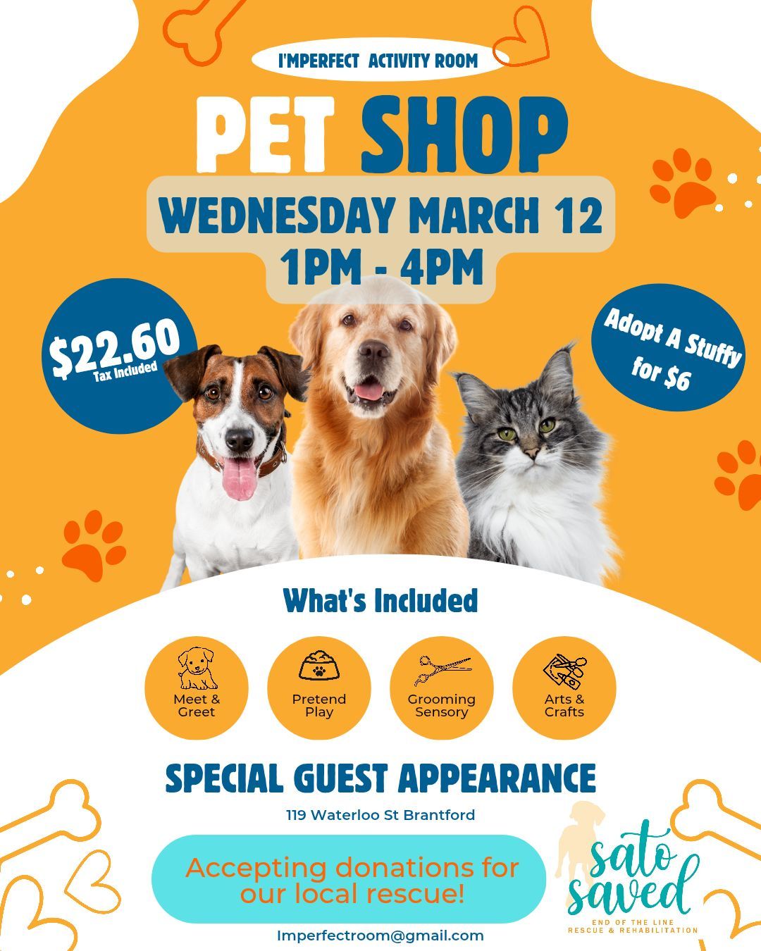 Pet Shop \u2013 Pet & Rescue Awareness Day!