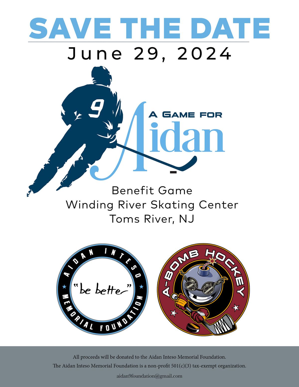 A Game for Aidan 2024 Memorial Benefit