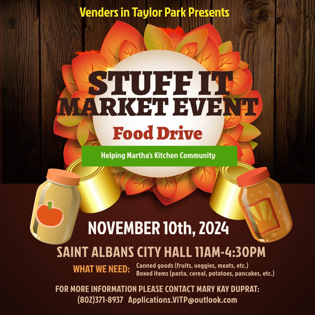 Stuff It Market Event Benefitting Martha's Kitchen Community