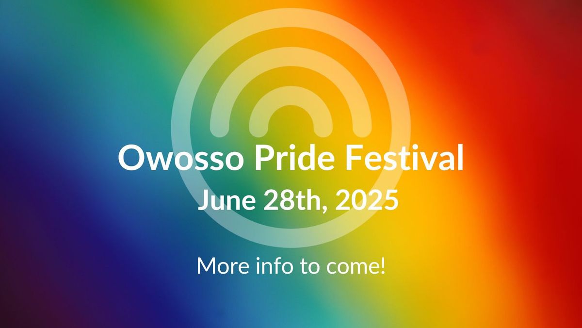 Owosso Pride Festival 2025