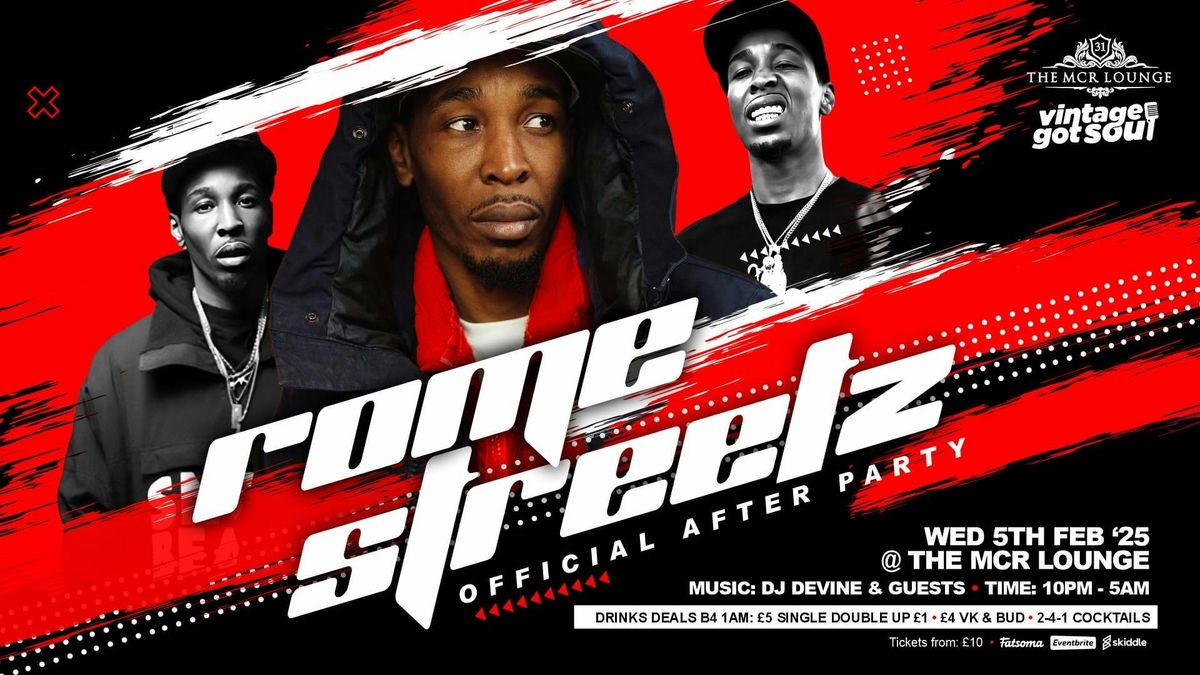 Rome Streets Official Afterparty