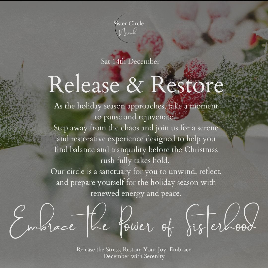 Sister Circle: Release & Restore