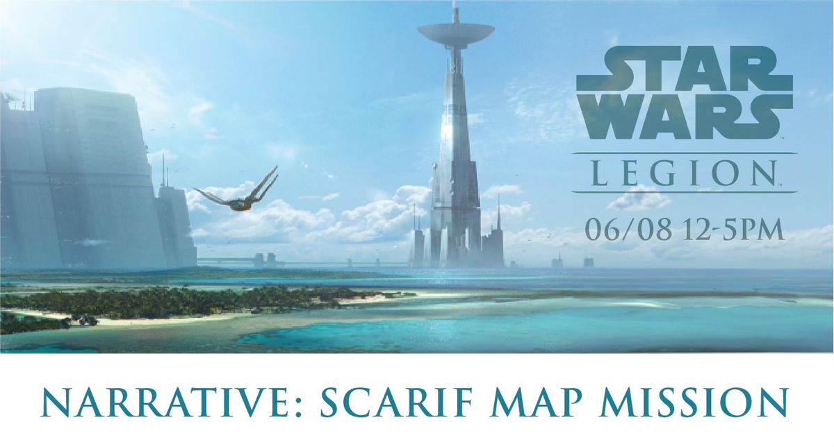 Star Wars Legion: Narrative- Scarif Map Mission