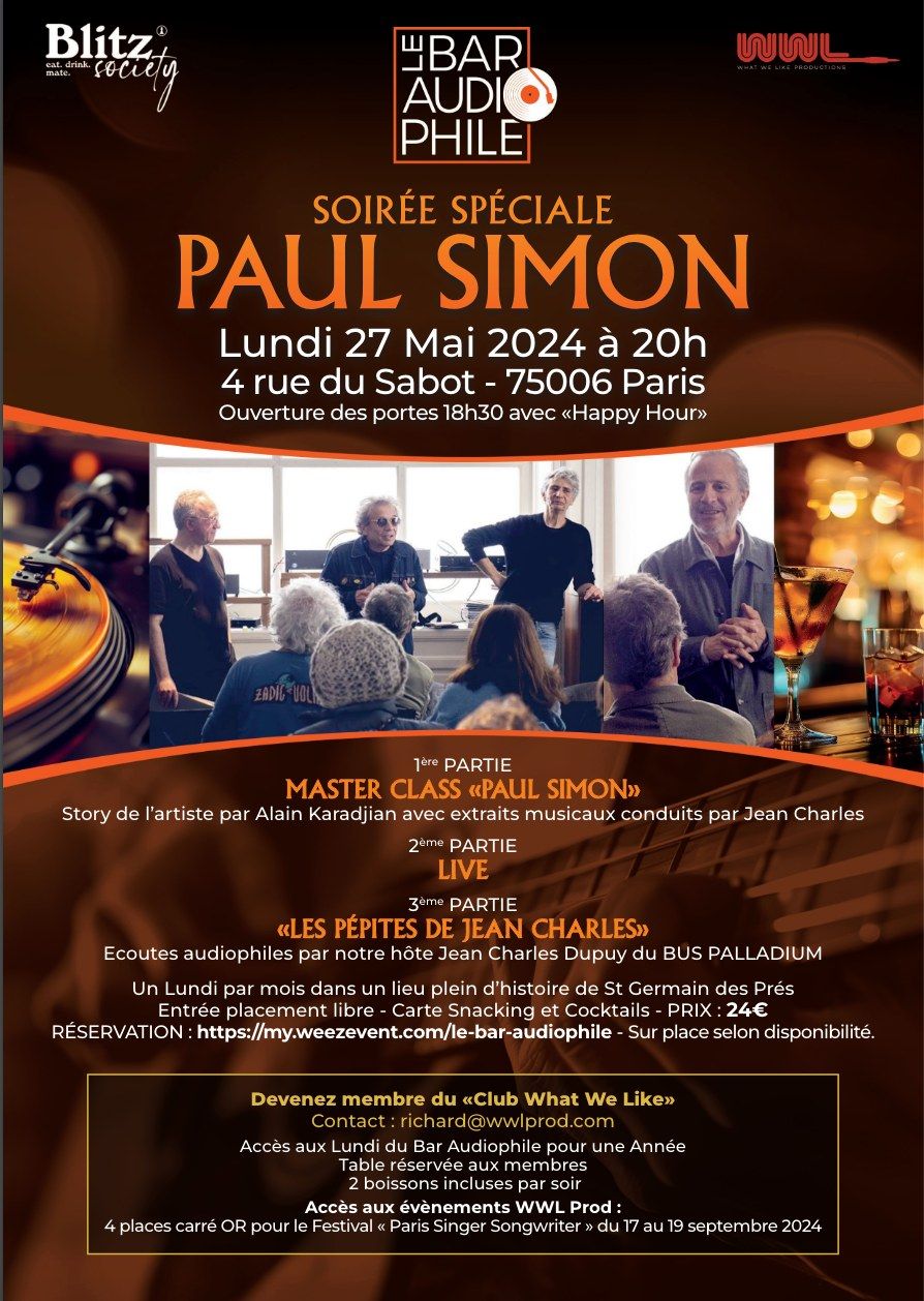 Le Bar Audiophile #1 - Paul Simon