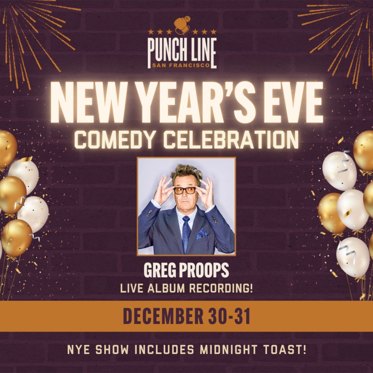 Greg Proops: New Year's Eve Show