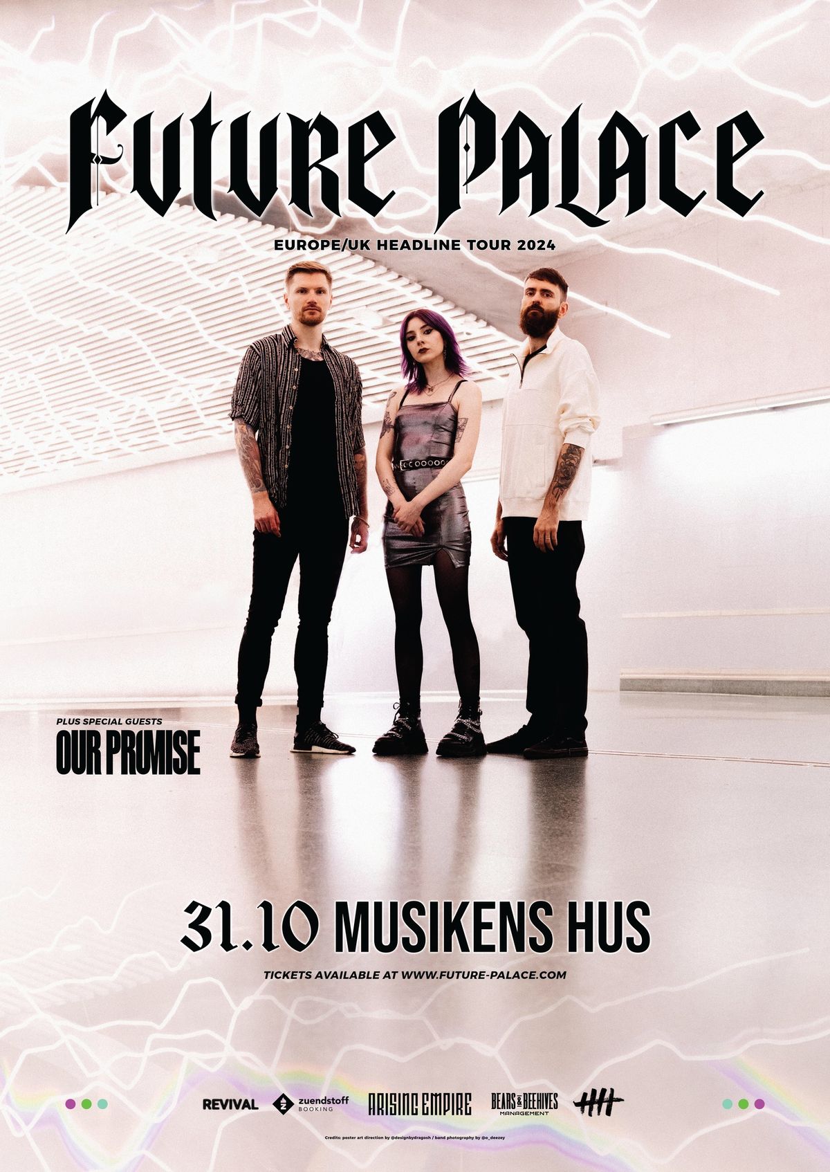 FUTURE PALACE + OUR PROMISE + REVNOIR - 31\/10 - Musikens Hus