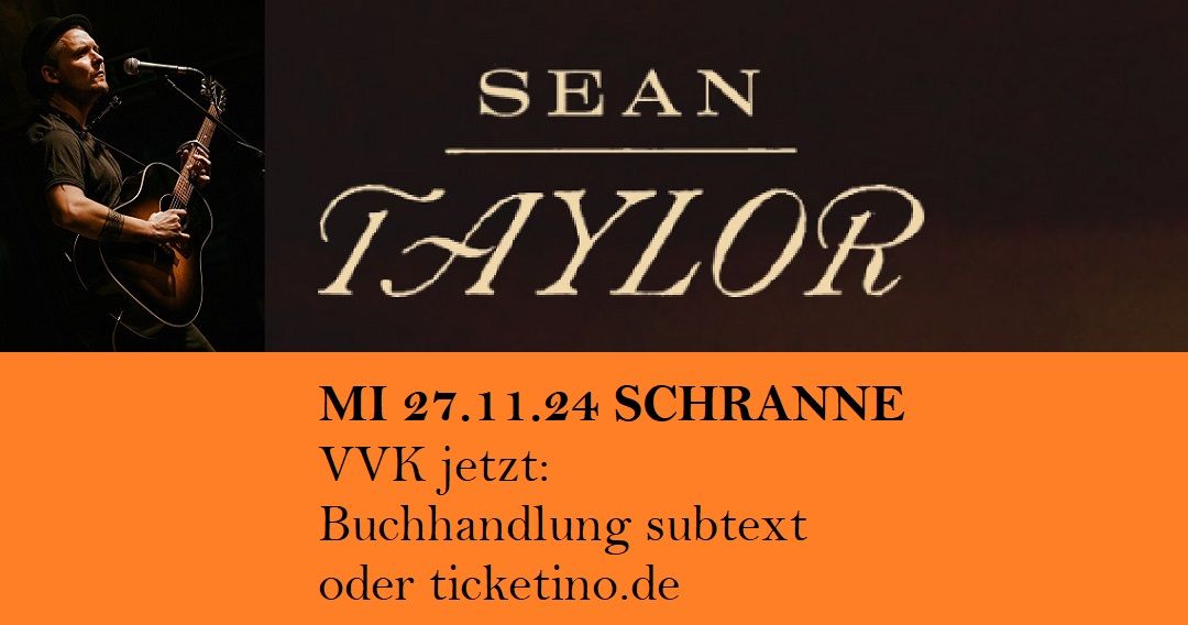 Sean Taylor in der Kulturschranne