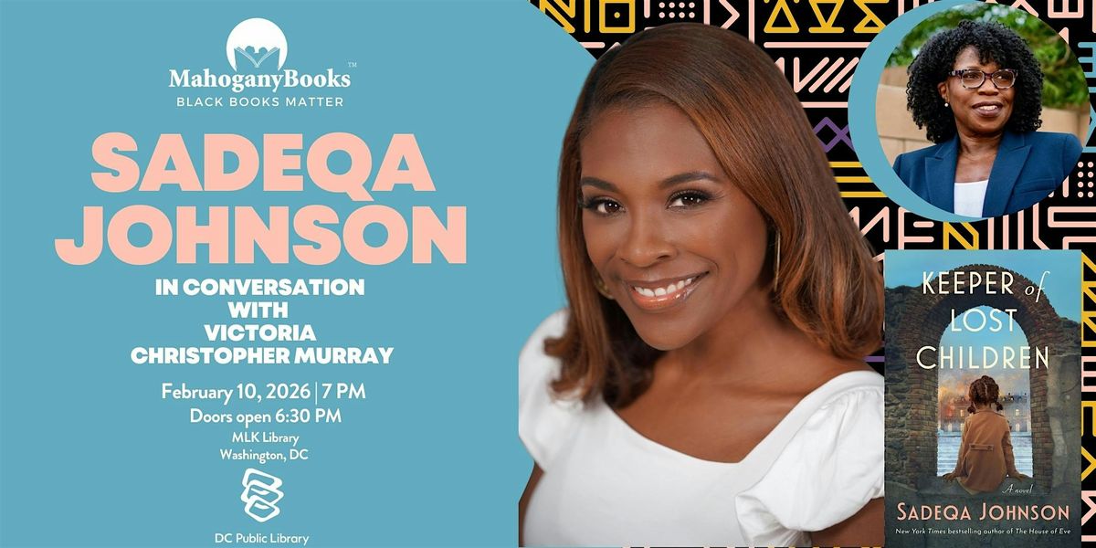 Sadeqa Johnson Discusses & Signs Keeper of Lost Children