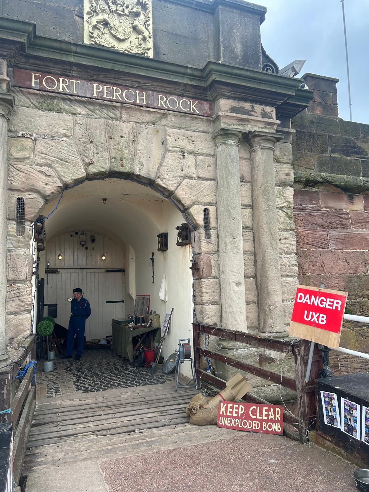 WW2 History Tour at Fort Perch Rock - When the Bombs Dropped on New Brighton