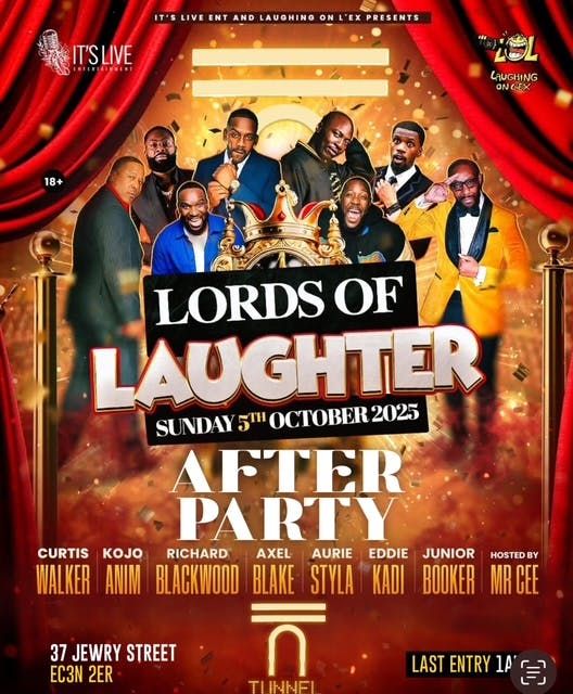 Lords of Laughter Comedy Show After Party 