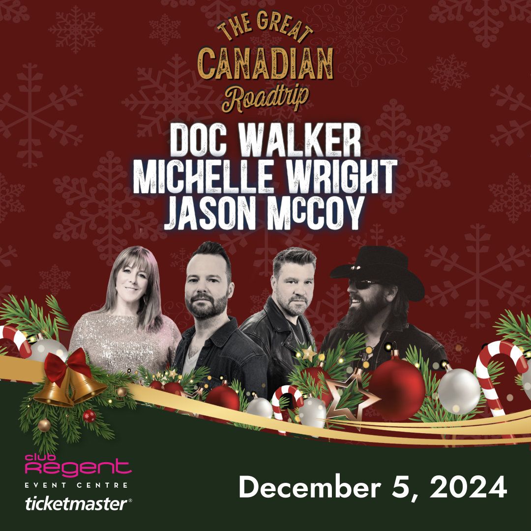 Doc Walker, Michelle Wright and Jason McCoy at Club Regent Casino