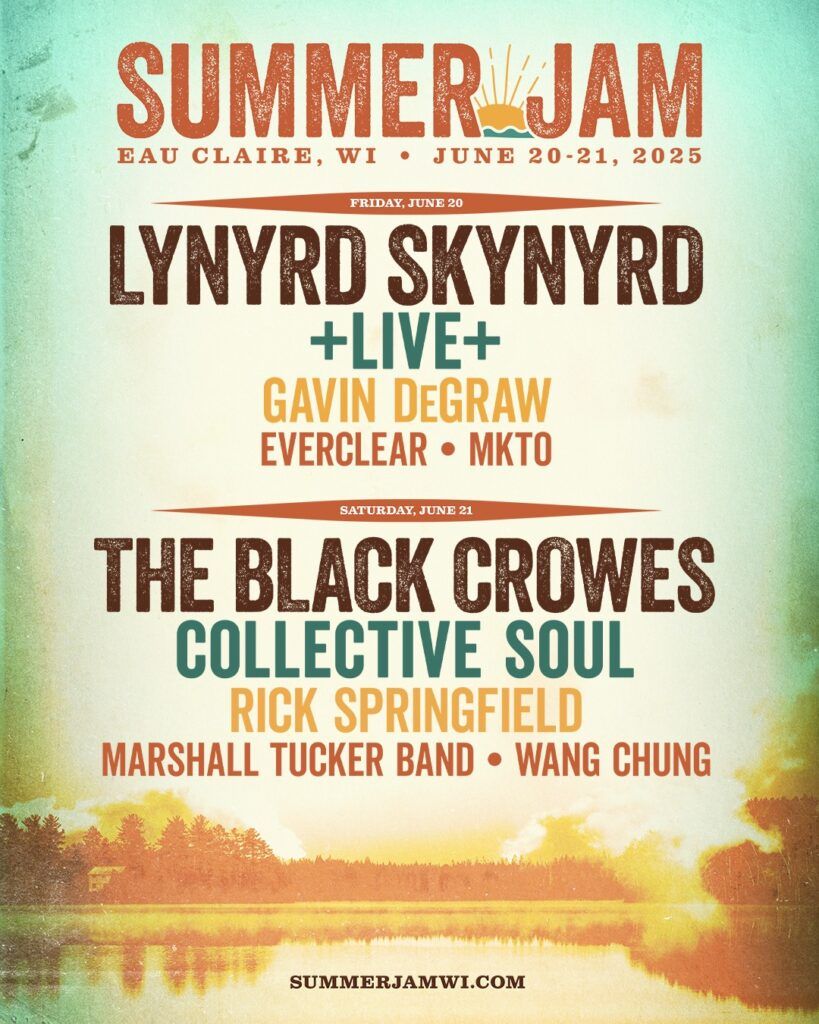 Summer Jam: Lynyrd Skynyrd  Live  & Gavin DeGraw - Friday