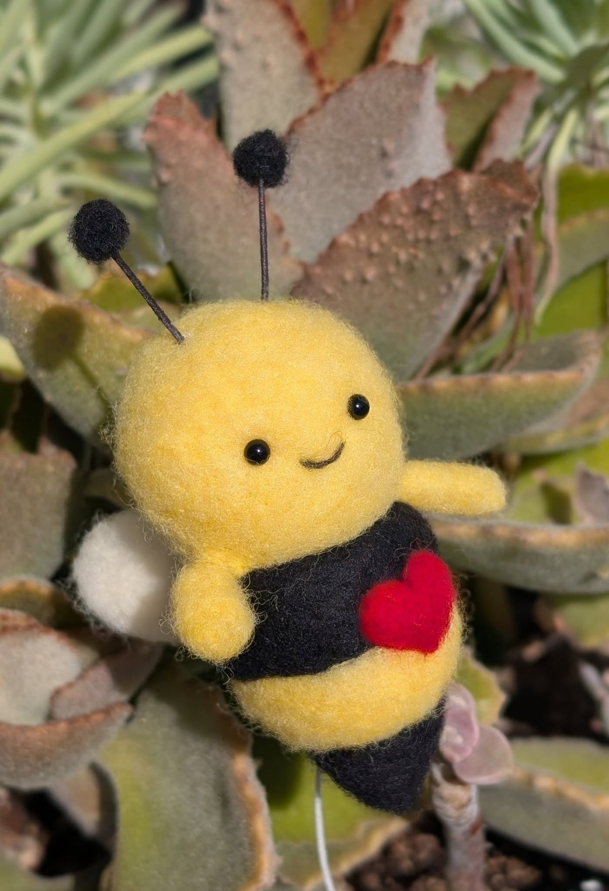 Bee My Valentine: A Needle Felting Adventure!