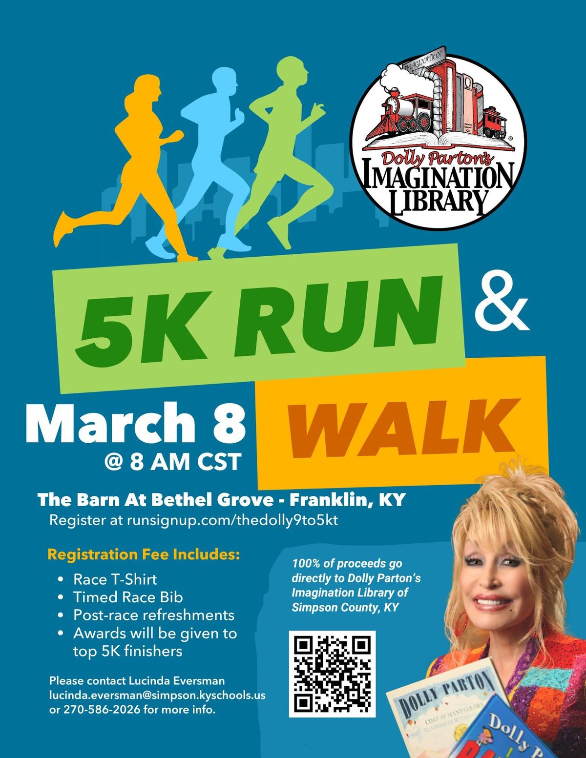 The Dolly 9 to 5k Run\/Walk 